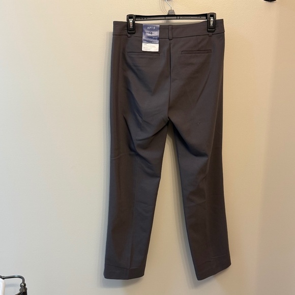 APT 9 Mid-Rise Curvy Straight Dress Pants Torie Style (Petite) - Picture 2 of 4